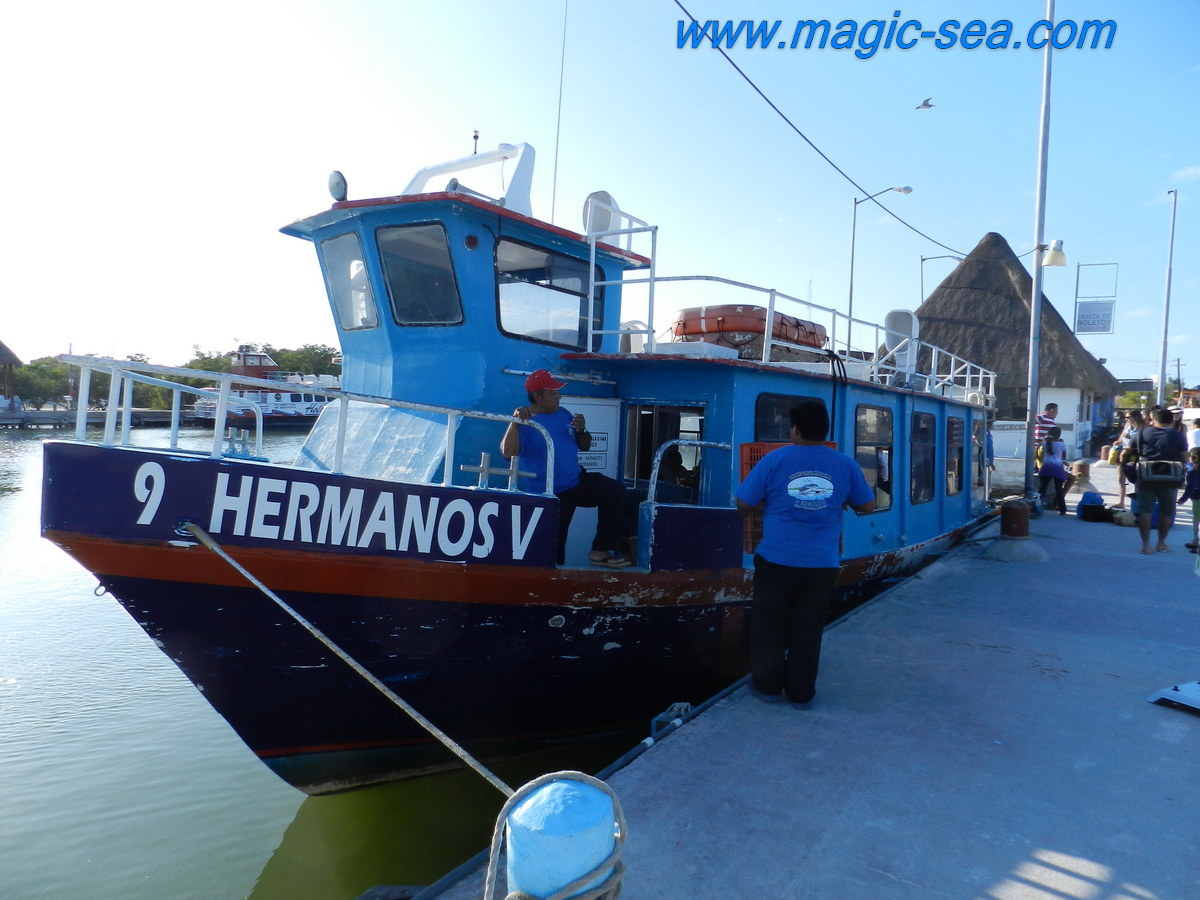 Isla Holbox ferry