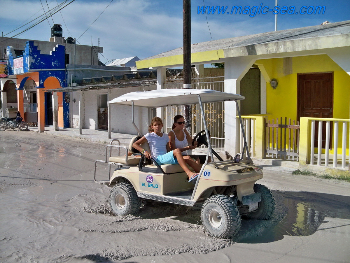 Isla Holbox taxi